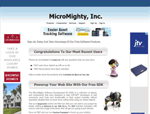 Tablet Screenshot of micromighty.com